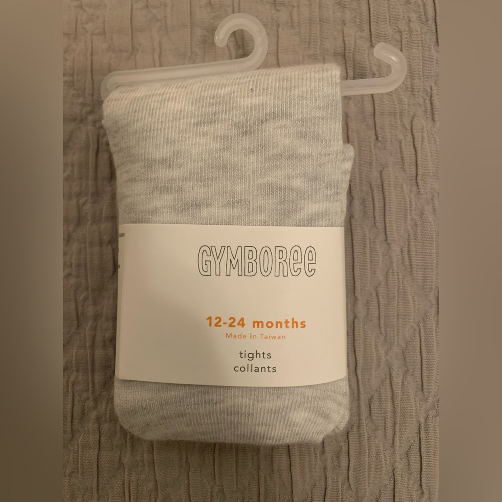 GYMBOREE - grey tights